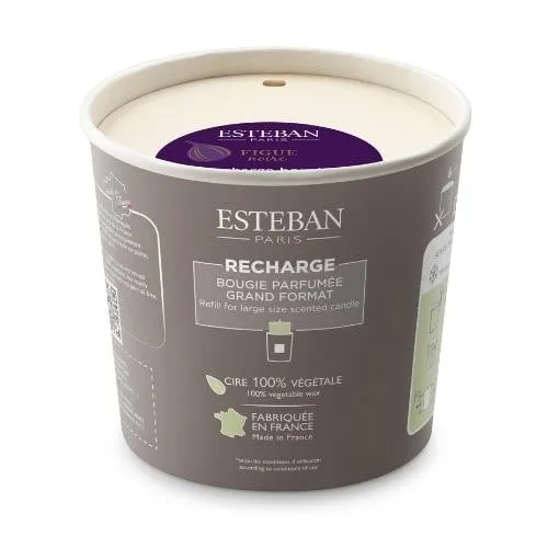 Rezerva Lumanare Figue Noire 450g - Esteban Paris Parfums - Image 1