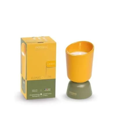 Lumanare parfumata Iconic Color 220g  Ambre - Esteban Paris Parfums