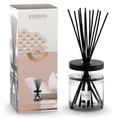 Difuzor Parfum Ellipse Iris Cachemire 500ml - Esteban Paris Parfums