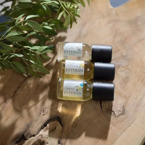 Set 3 esente ulei White Cotton-Monoi Sunshine-Amber&Balms - Esteban Paris Parfums - Image 2