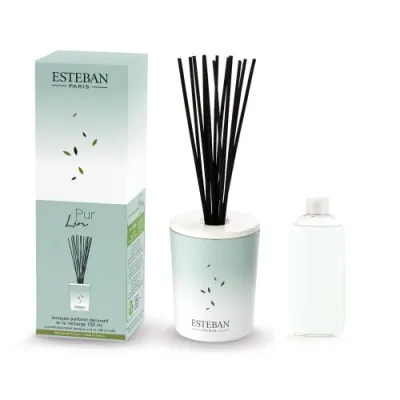 Difuzor deco. Pur Lin 100 ml - Esteban Paris Parfums