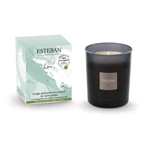 Lumanare Parfumata Pur Lin - Esteban Paris Parfums - Image 1