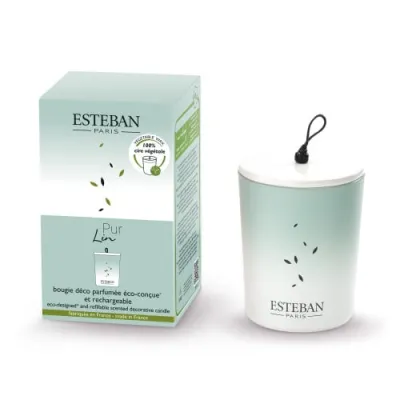Lumanare deco. Pur Lin - Esteban Paris Parfums