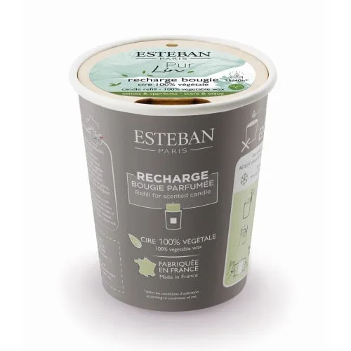 Rezerva Lumanare Pur Lin - Esteban Paris Parfums - Image 1