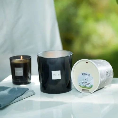 Rezerva Lumanare Pur Lin 450g - Esteban Paris Parfums - Image 2