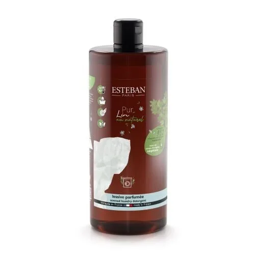 Detergent de rufe 1L Pur Lin au Naturel - Esteban Paris Parfums - Image 1