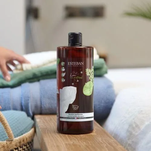 Detergent de rufe 1L Pur Lin au Naturel - Esteban Paris Parfums - Image 6