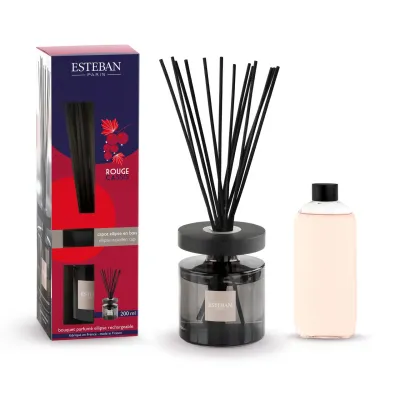 Difuzor Parfum Ellipse Rouge Cassis 200ml - Esteban Paris Parfums