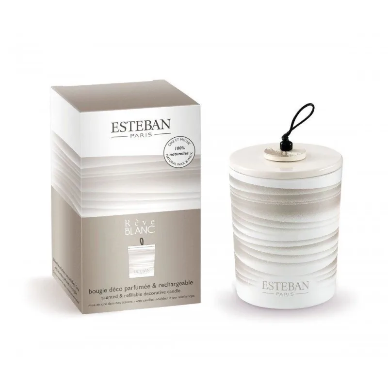 Lumanare deco. Reve Blanc - Esteban Paris Parfums - Image 1