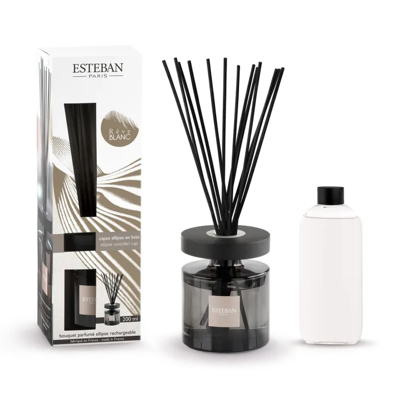 Difuzor Parfum Ellipse Reve Blanc 200ml - Esteban Paris Parfums - Image 1