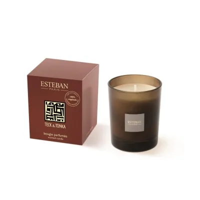 Lumanare Parfumata Teck&Tonka - Esteban Paris Parfums