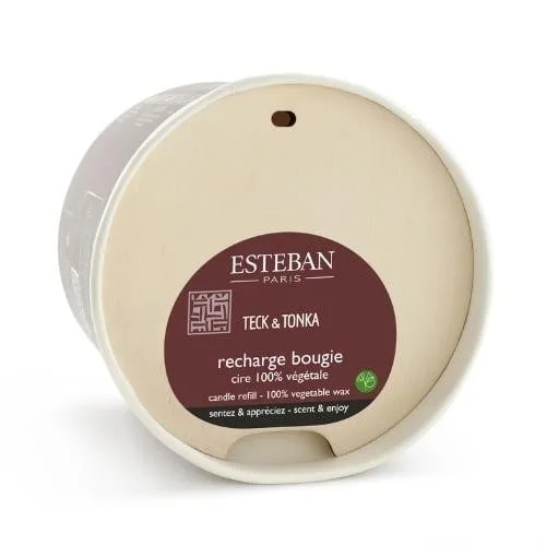 Rezerva Lumanare Teck&Tonka 450g - Esteban Paris Parfums - Image 4