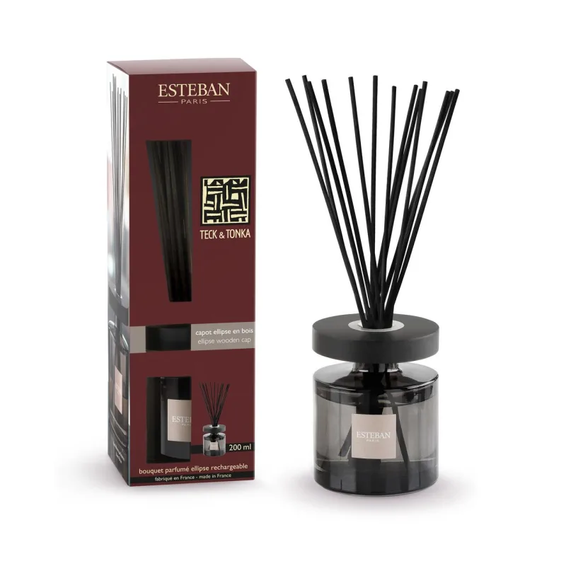 Difuzor Parfum Ellipse Teck&Tonka 200ml - Esteban Paris Parfums - Image 9