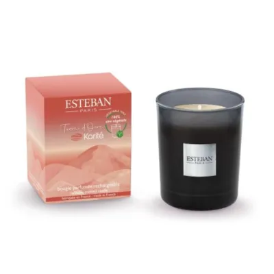 Lumanare parfumata Terre D'ocre Karite 180 g - Esteban Paris Parfums