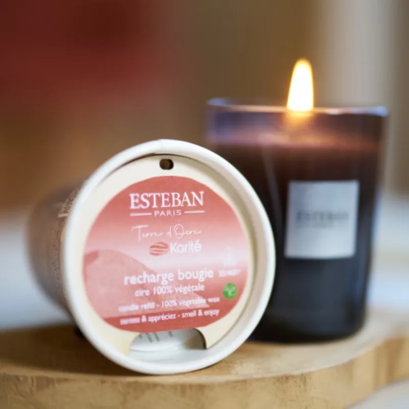 Lumanare parfumata Terre D'ocre Karite 180 g - Esteban Paris Parfums - Image 5
