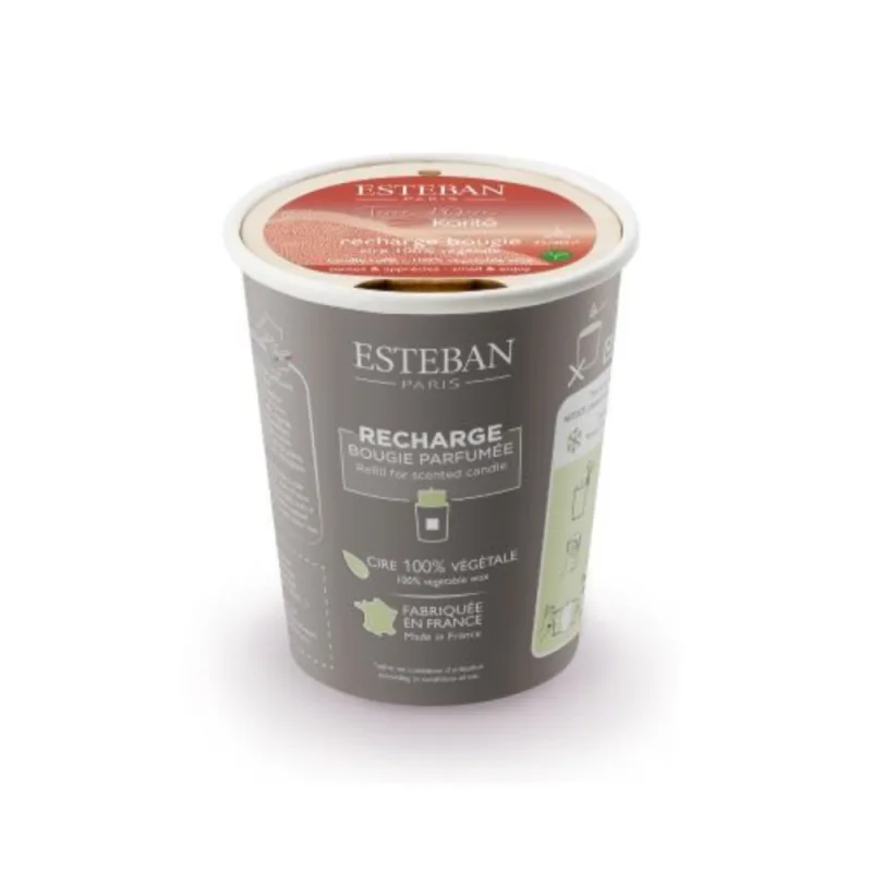 Rezerva lumanare Terre D'ocre Karite 180g - Esteban Paris Parfums - Image 1