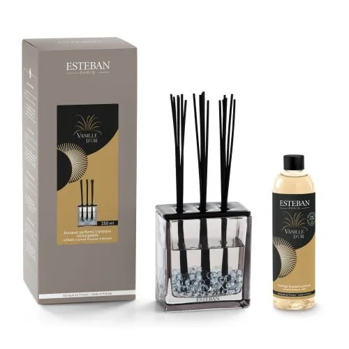 Difuzor Parfum Vanille D'or&Rezerva 250ml - Esteban Paris Parfums - Image 1