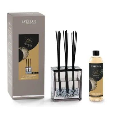 Difuzor Parfum Vanille D'or&Rezerva 250ml - Esteban Paris Parfums