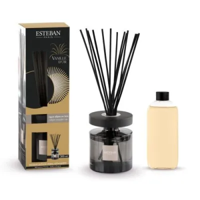 Difuzor Parfum Ellipse Vanille D'or&rezerva 200ml - Esteban Paris Parfums