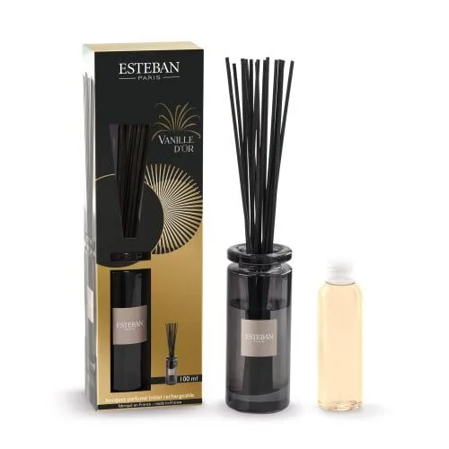 Difuzor Parfum Vanille D'or 100ml - Esteban Paris Parfums - Image 1