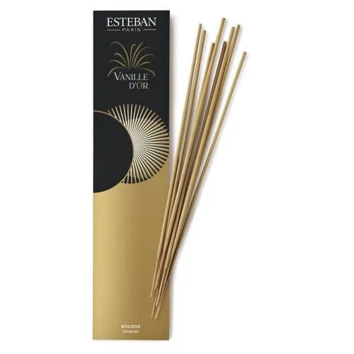 Betisoare Parfumate Vanille D'or - Esteban Paris Parfums - Image 1