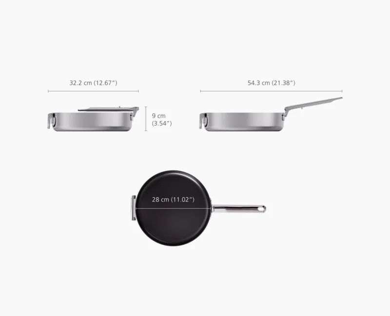 Tigaie inox 28cm - JosephJoseph - Image 4