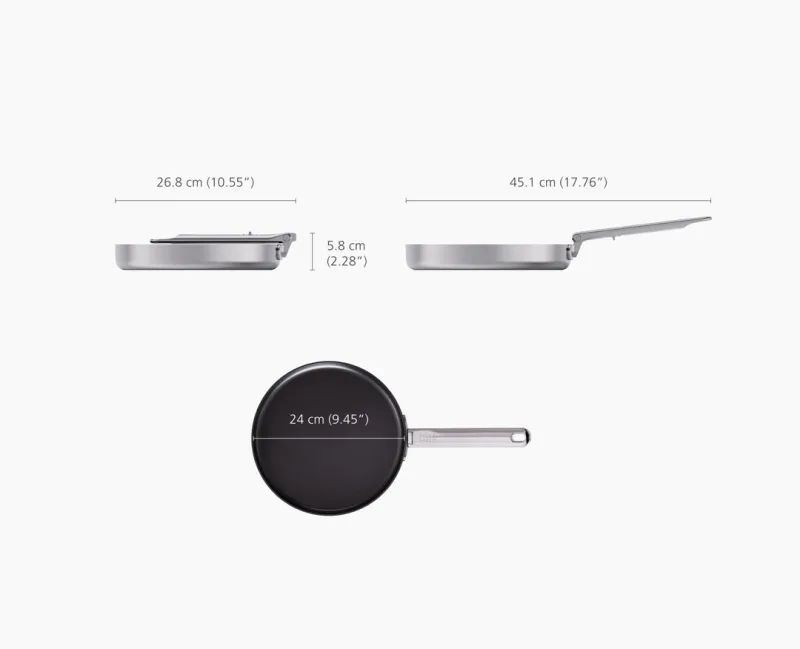 Tigaie inox 24cm antiaderenta - JosephJoseph - Image 5