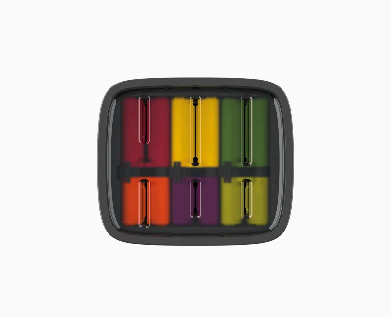 Set 6 cutite Bucatarie cu sistem Blocare - JosephJoseph - Image 2