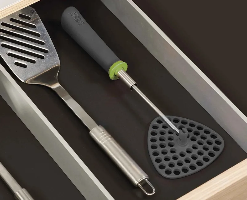 Zdrobitor Pentru Cartofi Pliabil Gri/Verde - JosephJoseph - Image 3