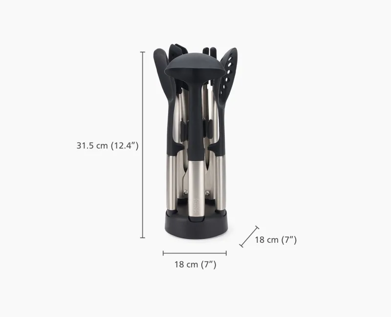 Set 5 ustensile bucatarie Elevate cu suport compact - JosephJoseph - Image 7