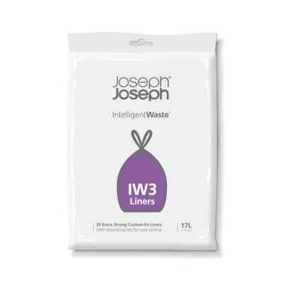 Set 20 Saci Gunoi 17L Cos Colectare Selectiva - JosephJoseph
