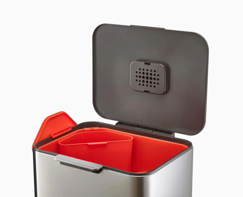 Cos Gunoi Colectare Selectiva 60L Inox - JosephJoseph - Image 3