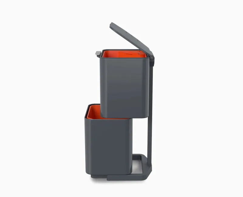 Cos Gunoi Colectare Selectiva 60L Grafit - JosephJoseph - Image 1