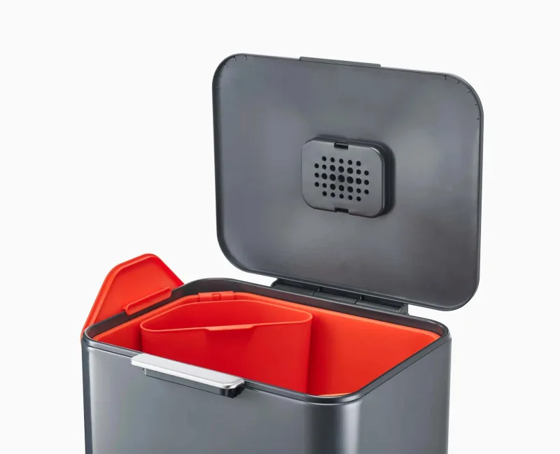Cos Gunoi Colectare Selectiva 60L Grafit - JosephJoseph - Image 3