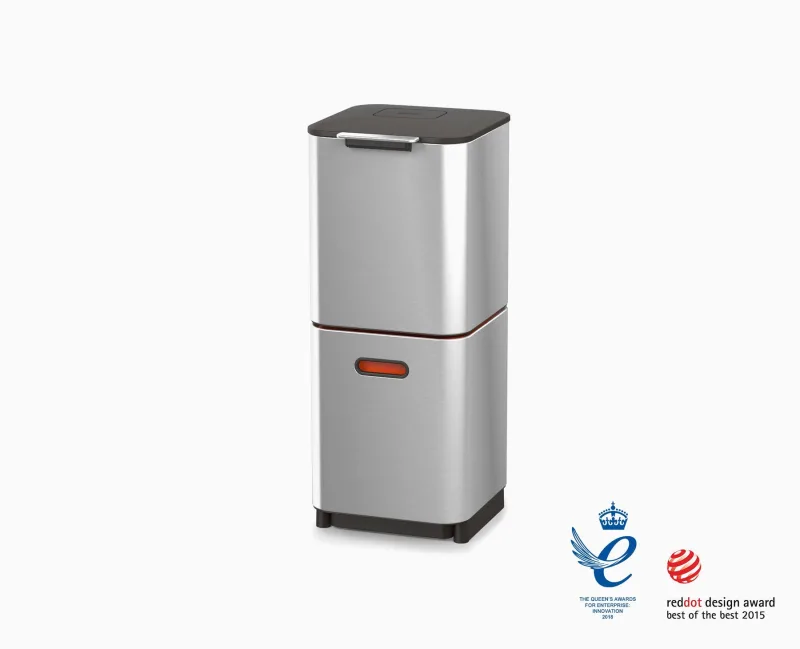 Cos Gunoi Colectare Selectiva 40L Inox - JosephJoseph - Image 2
