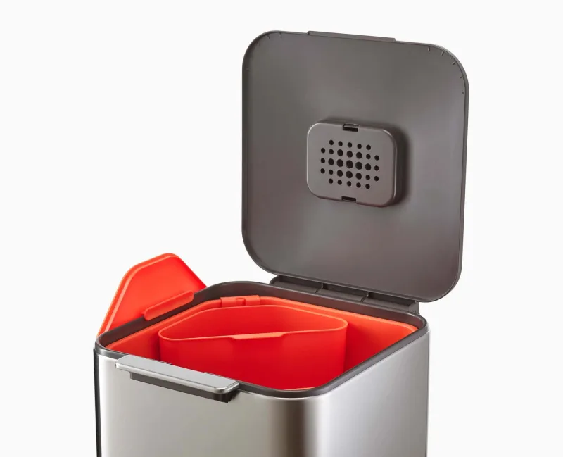 Cos Gunoi Colectare Selectiva 40L Inox - JosephJoseph - Image 3