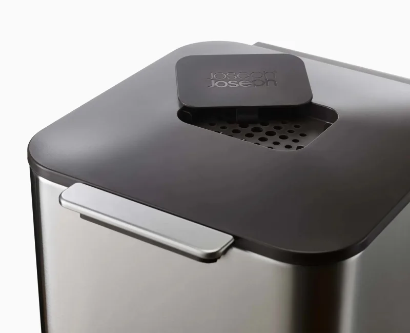 Cos Gunoi Colectare Selectiva 40L Inox - JosephJoseph - Image 4