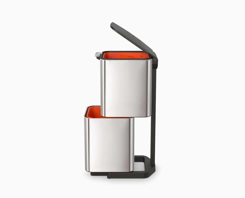Cos Gunoi Colectare Selectiva 40L Inox - JosephJoseph - Image 6