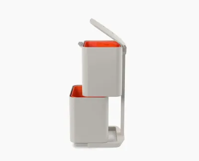 Cos Gunoi Colectare Selectiva 40L Stone - JosephJoseph