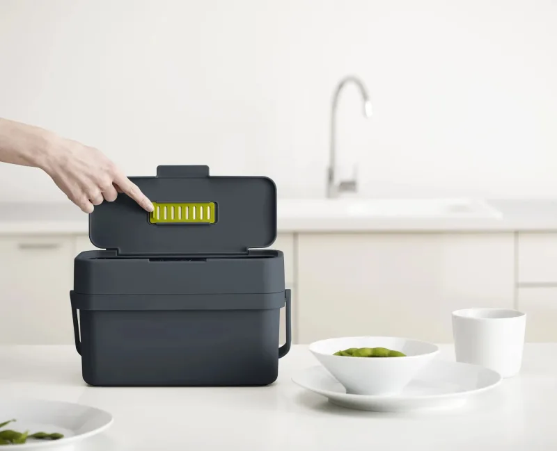 Cos Compact Resturi Mancare Grafit - JosephJoseph - Image 4
