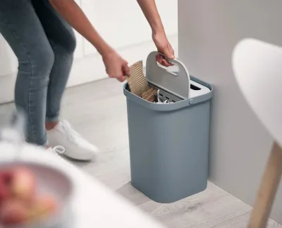 Cos Gunoi GoRecycle 14L Albastru - JosephJoseph