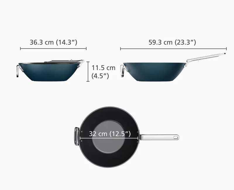 Wok Space 32cm - JosephJoseph - Image 4
