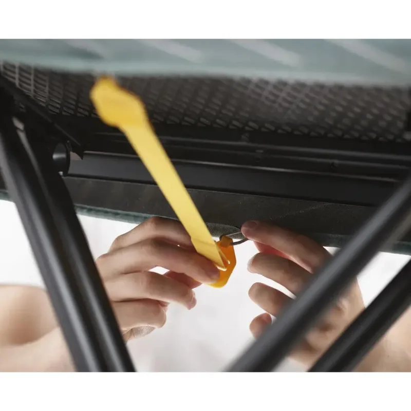 Husa pentru masa de calcat Flexa 135 cm Albastru Mozaic - JosephJoseph - Image 4