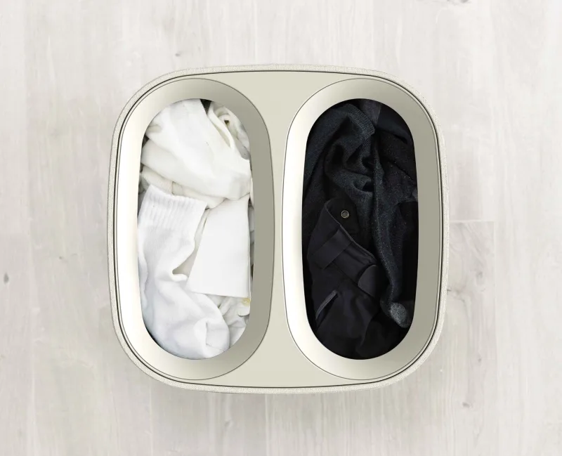 Cos pentru rufe 60L Tota Ecru - JosephJoseph - Image 2