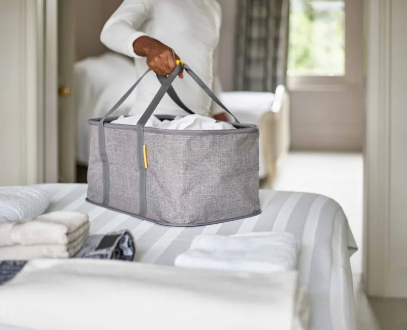 Cos pentru rufe pliabil Hold-All Gri - JosephJoseph - Image 2