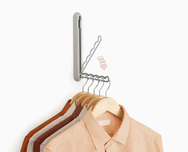 Suport suspendat retractabil pentru ordonare umerase - JosephJoseph - Image 4