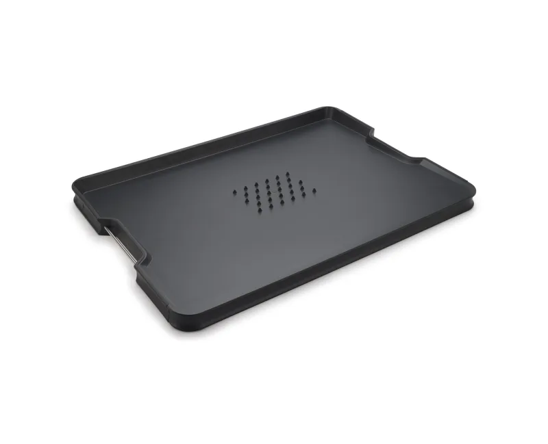 Tocator Negru Cut&Carve Extra Large - JosephJoseph - Image 1