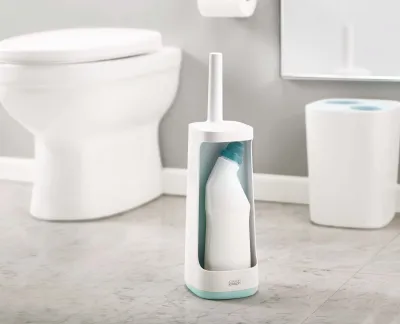 Perie Toaleta Flex Plus Smart cu Suport - JosephJoseph