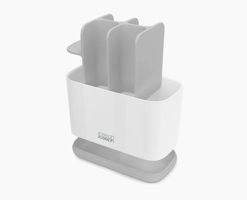 Organizator Periuta Dinti Easy-Store Large Gri/Alb - JosephJoseph - Image 3