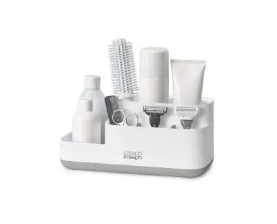 Organizator Accesorii Baie Easy-Store Gri/Alb - JosephJoseph